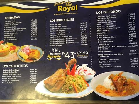 Chepita Royal Restaurant .